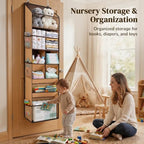 6-in-1 Over Door Hanging Organizer - Image 5