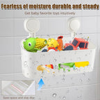 Bath Toy Storage Organizer, Kids Bathtub Toy Holder - Image 4