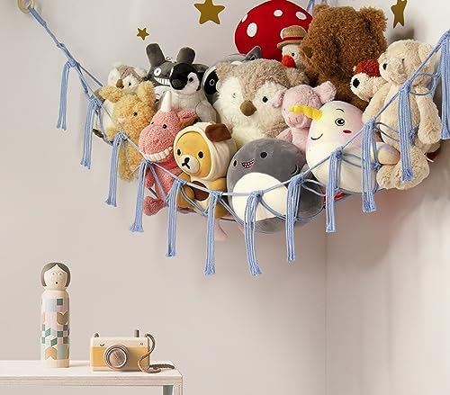 mirolam Stuffed Animal Storage Hammock Large Toy Hammock Net - Image 2