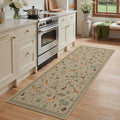 BESBLEE 2'6X10 Washable Kitchen Runner Rug, Animal Non Slip by BESBLEE