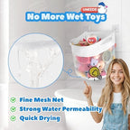 UNEEDE Bath Toy Organizer, 4 Gallons Bathtub Toy Storage Organizer - Image 6