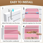 2 Pcs Over The Door Organizer Large Capacity Hanging Storage Room Organizer - Image 3