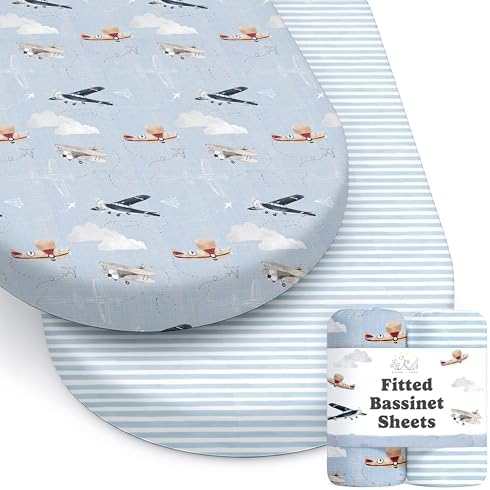 Sorrel + Fern Baby Bassinet Sheets 2-Pack by SorrelFern