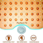 Tree Bud Bathtub Mats for Shower Tub Non-Slip Bath Mat 39 x 16 Inch Extra Long - Image 6
