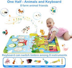 FOKI 3-in-1 Music Mat for Baby & Toddler Gifts, Drum & Animal - Image 2