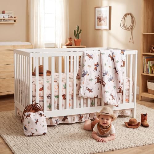 Hahafelt 4 Pieces Crib Bedding Set by Hahafelt