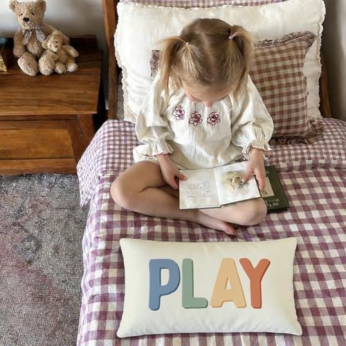 Play 12x20 Pillow Cover for Playroom Decor - Image 5