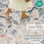 9x12 Area Rugs Boho Floral Washable Living Room Rug Neutral Carpet Bedroom - Image 6