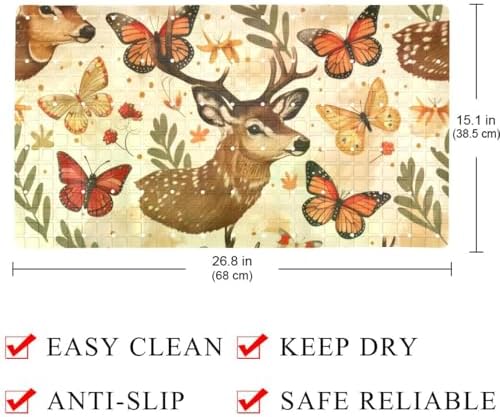 Shower Mat Bathtub Mat, 26.8x15.1 inch, Non-Slip Bath Mat - Image 4