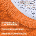 OLANLY Area Rugs for Living Room Bedroom, Machine Washable 4x5.9 ft Soft Fluffy - Image 6