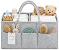 SHAROM Diaper Caddy Organizer for Baby, Portable Diaper Caddy Basket, Felt Baby by Unknown