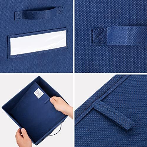 11 Inch Storage Cube, Storage bin Foldable Fabric Cube Storage Bins - Image 2