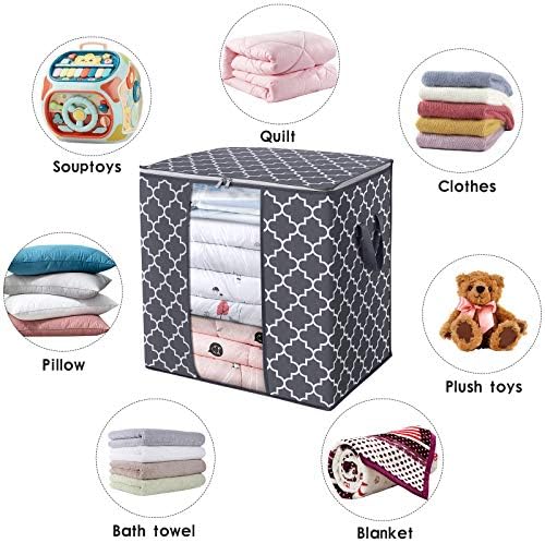 Storage Bags 2 Pack 100L Clothes Organization and Storage Containers - Image 4