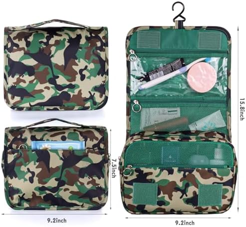 Kids Hanging Toiletry Bag for Boys, Travel Toiletry Bag for Little Young Boys - Image 3
