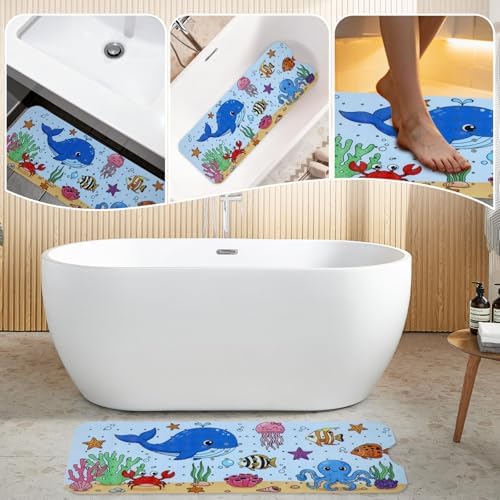 Bath Tub Shower Mat Non Slip Kids Bathtub Mat Anti Slip Baby Bath Mat - Image 5