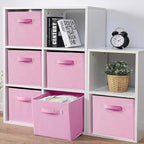 EBIGIC Collapsible fabric Storage bins, cube storage organizer 10.5 * 10.5 * 11 - Image 6