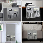Remote Control Holders for Armchairs, Couch Caddy, Featuring Non-Slip Bases - Image 4