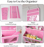 Giraffe Creation Pink Over Door Organizer - Image 4