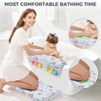 Bath Kneeler and Elbow Rest Pad Set, 1.5” Thick Bathtub Kneeling Mat - Image 2