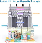Accmor Changing Table Diaper Organizer, Hanging Diaper Caddy Organizer Stacker - Image 6