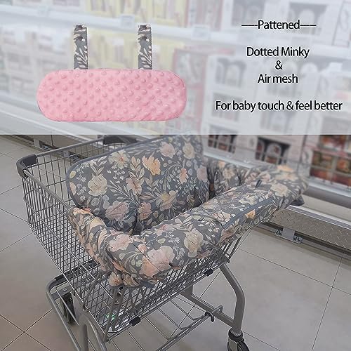 ICOPUCA Shopping Cart Cover for Baby, 2 in 1 cart Cover for Babies N high Chair - Image 5