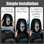 Ghost Face Headrest Covers - Image 6