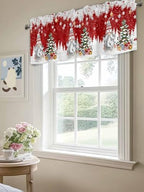 Vandarllin Christmas Gnome Valance Curtains - Image 5