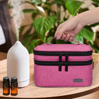 LUXJA Double-Layer Essential Oil Carrying Case Holds 30 Bottles - Image 5