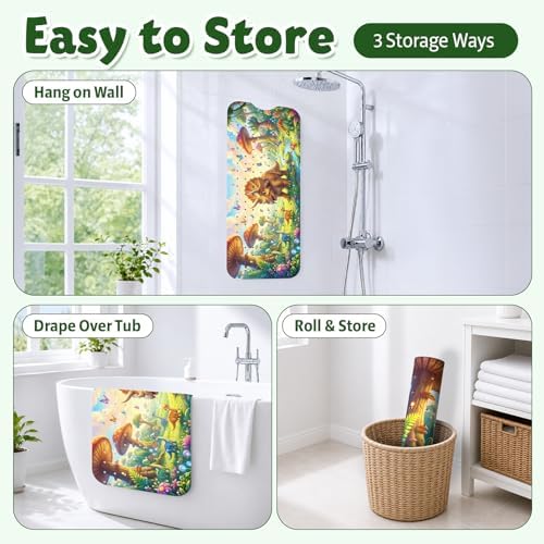 XIYUNTE Bath Mat for Tub Non Slip Bathtub Mat Non Slip 40x16 Baby Bath Mat - Image 4
