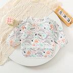 3 Pack Long Sleeve Bib, Baby Smock - Image 5