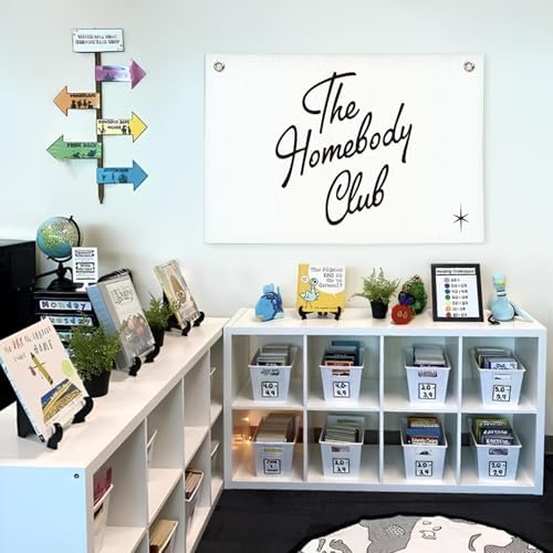 Lacama The Homebody Club Flags Banner, Trendy College Dorm Bedroom Wall Art - Image 5