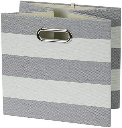 11x11 Storage Cubes Collapsible Fabric Bins Set of 4 - Image 4
