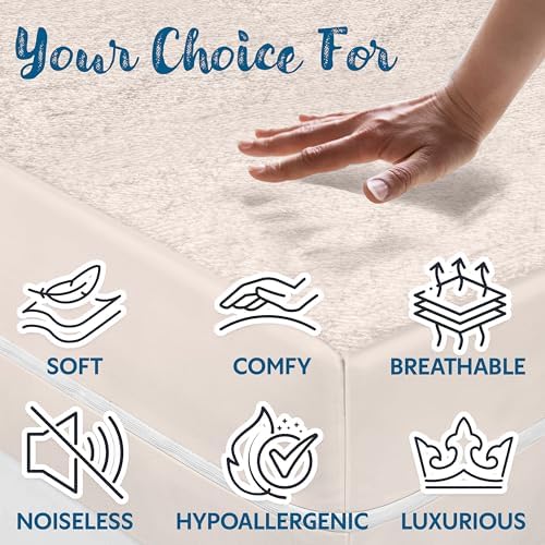 Guardmax Twin XL Mattress Encasement Zippered, 100% Waterproof Mattress - Image 7