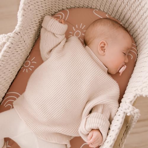 Yoofoss 3-Pack Bassinet Sheets for Boys Girls Universal Fit - Image 4