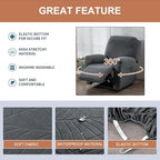 Recliner Chair Covers 4-Pieces Recliner Slipcovers Lazy Boy Chair Covers - Image 3