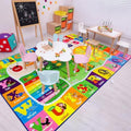 BENRON 3x5 Kids Rug for Playroom Classroom, Fun PlayMat by BBENRON