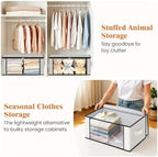Fab totes 35L Closet Organizers, Foldable Under Bed Storage Containers - Image 4
