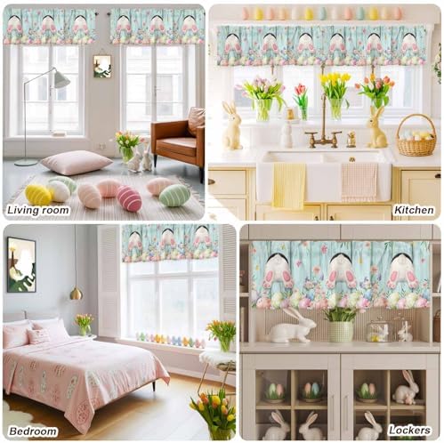 Vandarllin Easter Kitchen Curtains Valances - Image 6