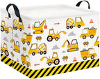 CLOCOR Rectangular Storage Basket, Collapsible Cute Pattern Storage Bin by CLOCOR