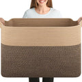 OIASKET 108L Cotton Rope Storage Basket by OIASKET