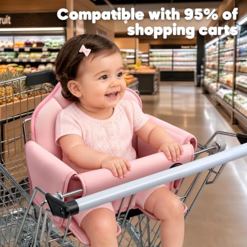 Padded Shopping Cart Cover for Baby - Image 2