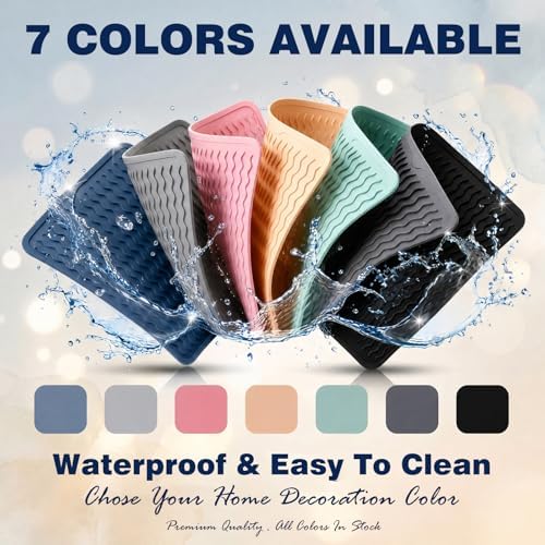 CAKETIME 2 Pack Silicone Dish Drying Mat - Image 3
