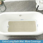 Webos Soft Bathtub Mat Non Slip: Memory Foam Shower Mat - Image 2