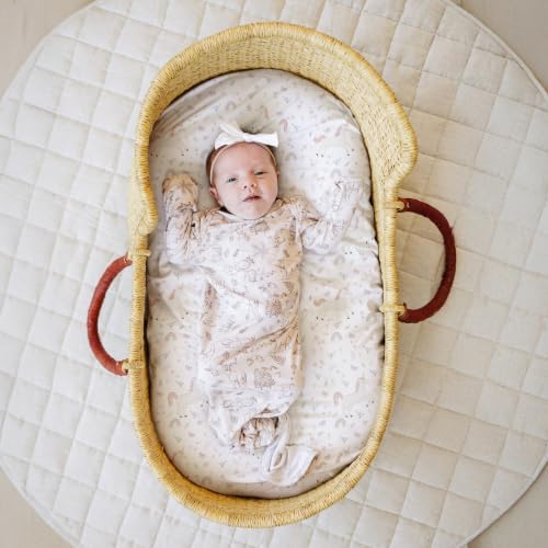 Sorrel + Fern Baby Bassinet Sheets 2-Pack - Image 4
