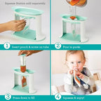 Infantino Reusable Squeeze Pouches, 3.5 oz, Reusable Pouches - Image 5