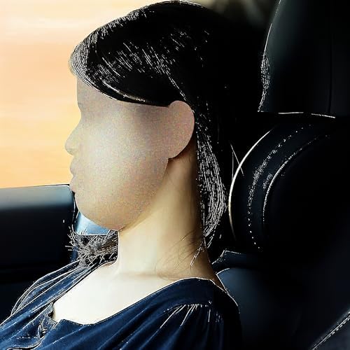 Car Headrest Neck Pillow Support Ergonomic, - Image 6