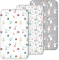 3 Pack Nap Mat Sheet 47"x24", Preschool Day Care Nap Mat Cover by CivaruaKids