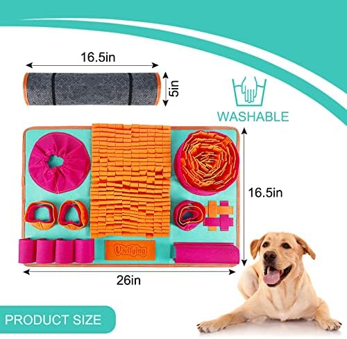 Vivifying Snuffle Mat for Dogs, Interactive Dog Enrichment Toys for Small Dogs - Image 3