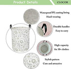 CLOCOR Laundry Basket, Collapsible Storage Baskets, Room Decor, Gift - Image 7