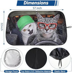 Car Windshield Sun Shade UV Reflector Foldable Front Window SUV - Image 2
